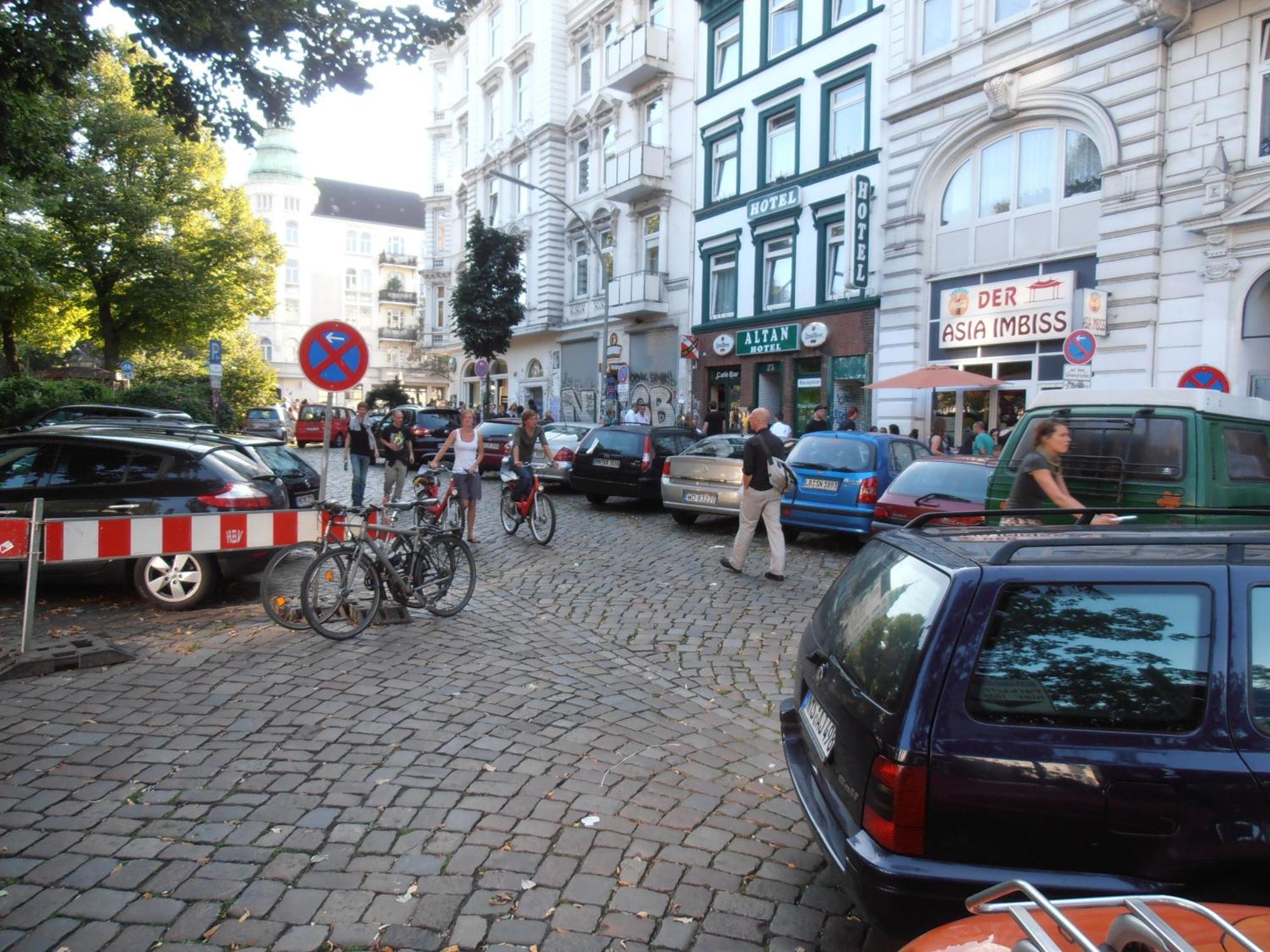 Altan Hotel Hamburgo Exterior foto