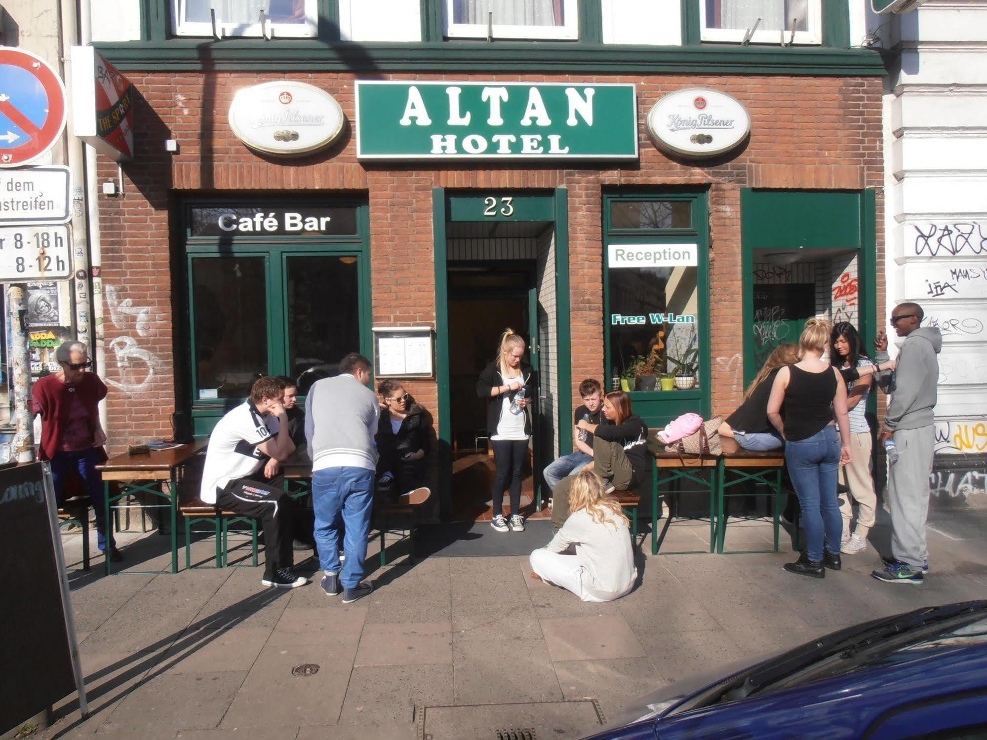 Altan Hotel Hamburgo Exterior foto